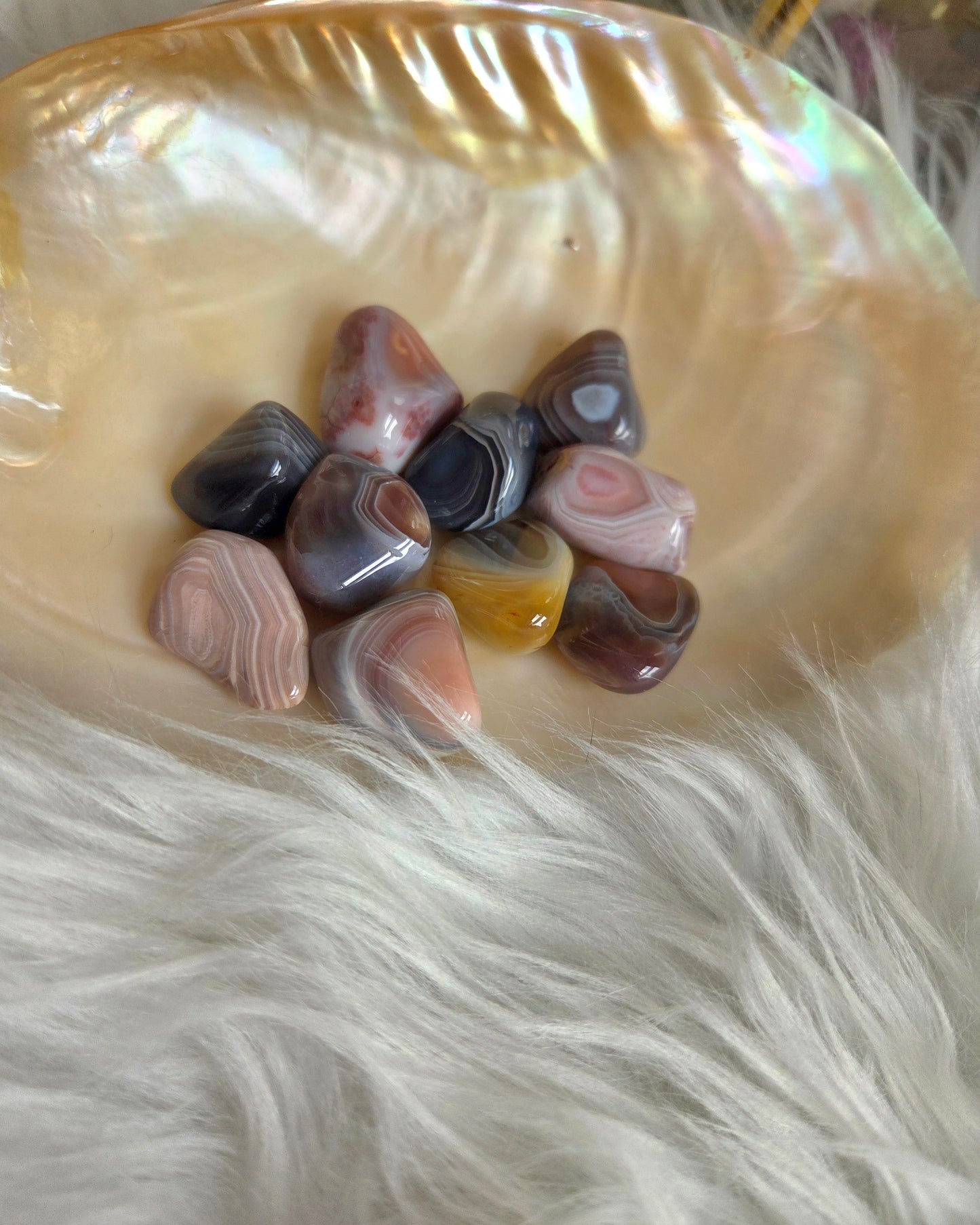 Botswana Agate Tumble
