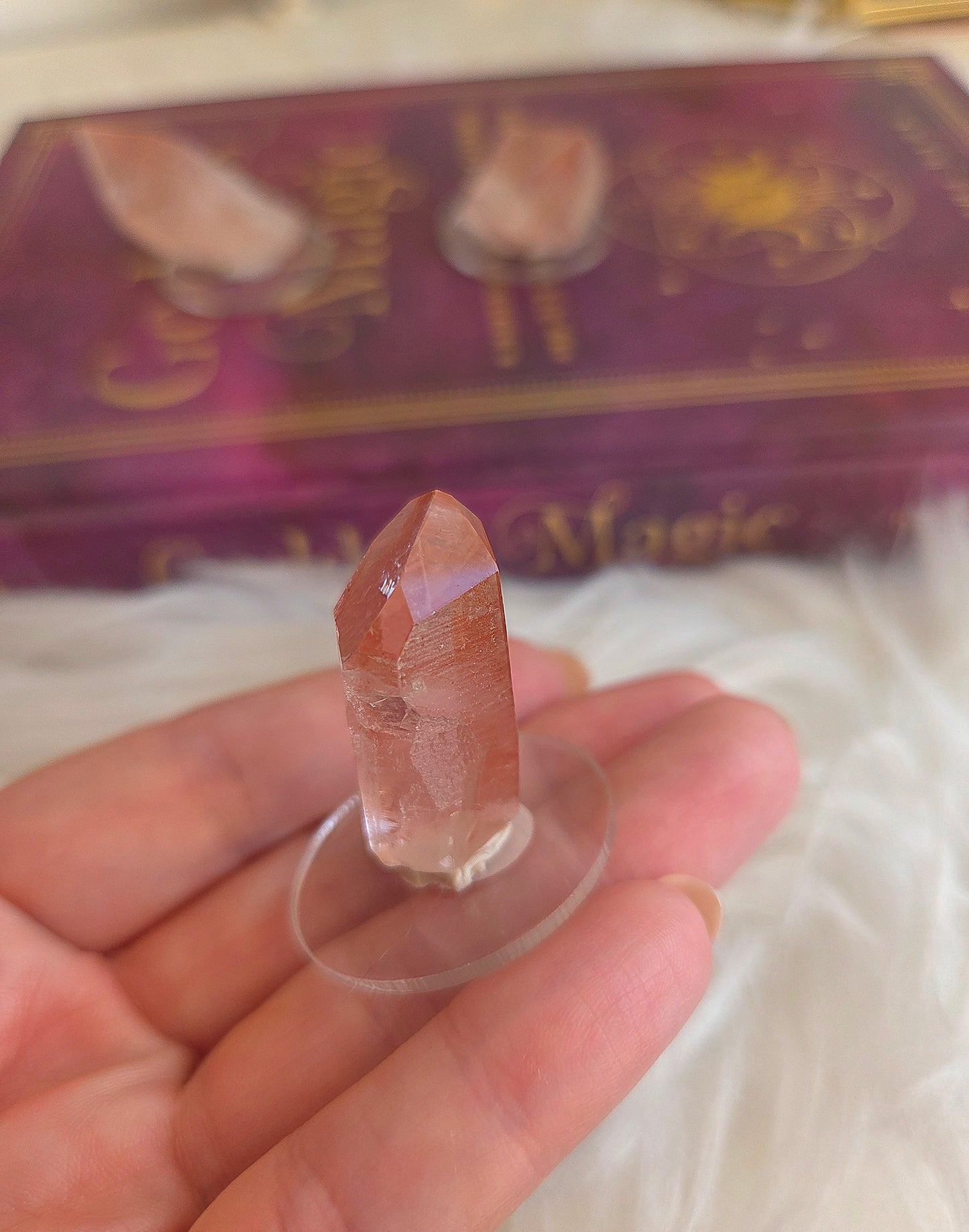 Pink Lemurian Quartz