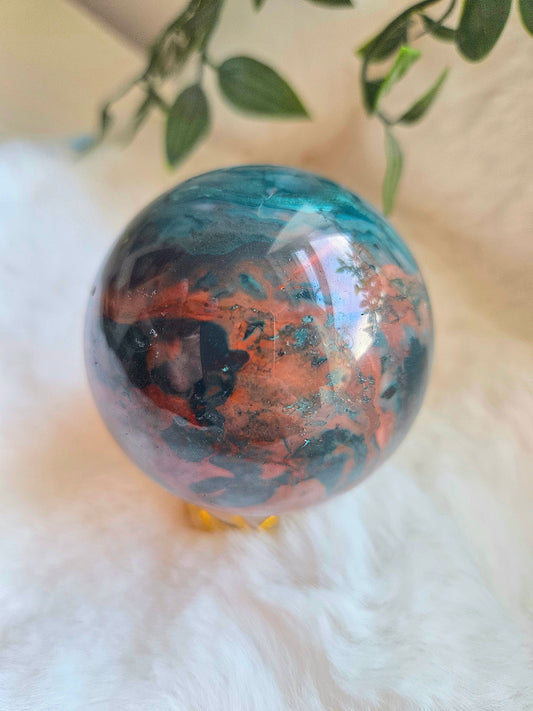 Ocean Jasper Sphere