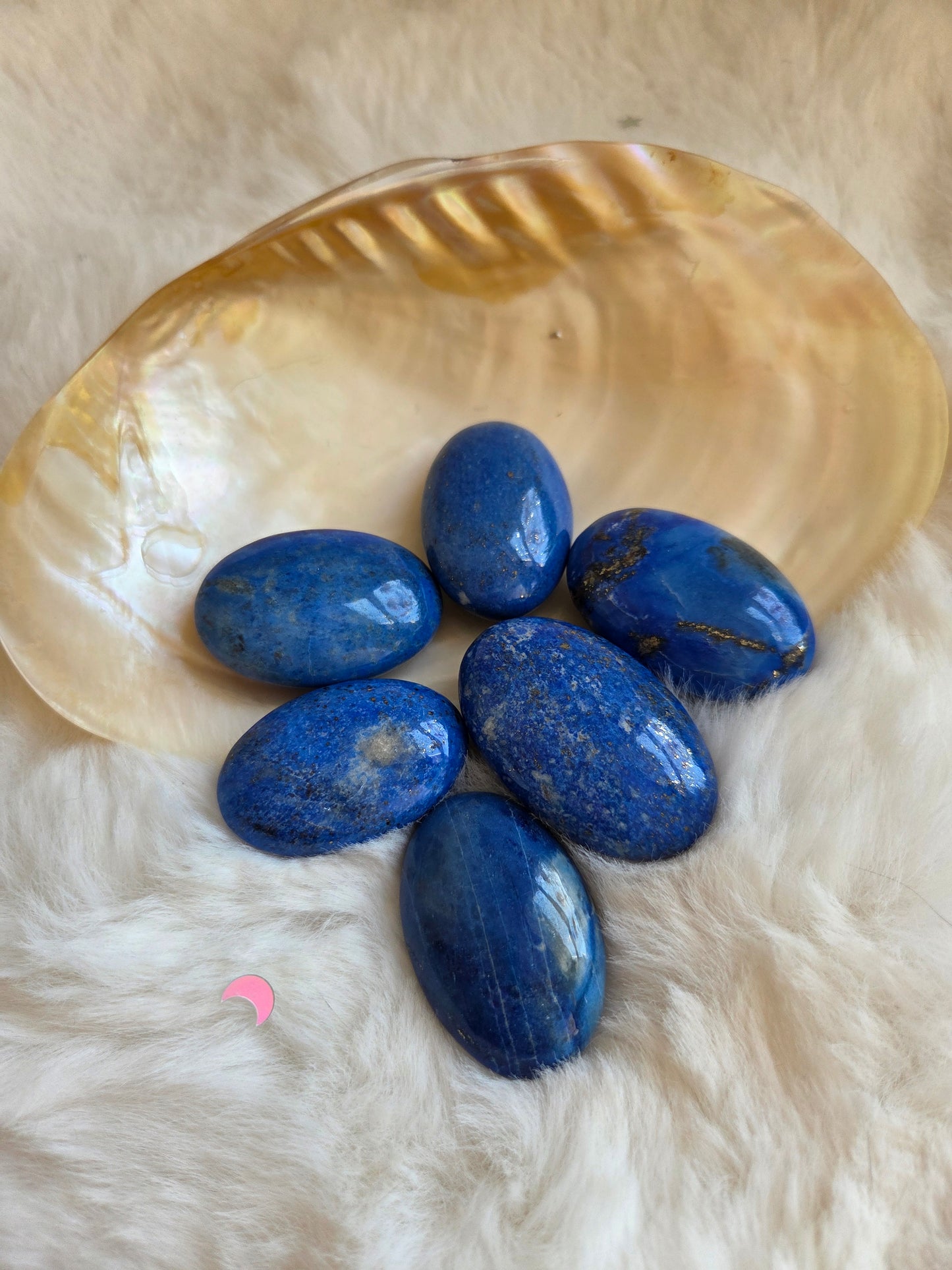 Lapis Lazuli Palm Stone