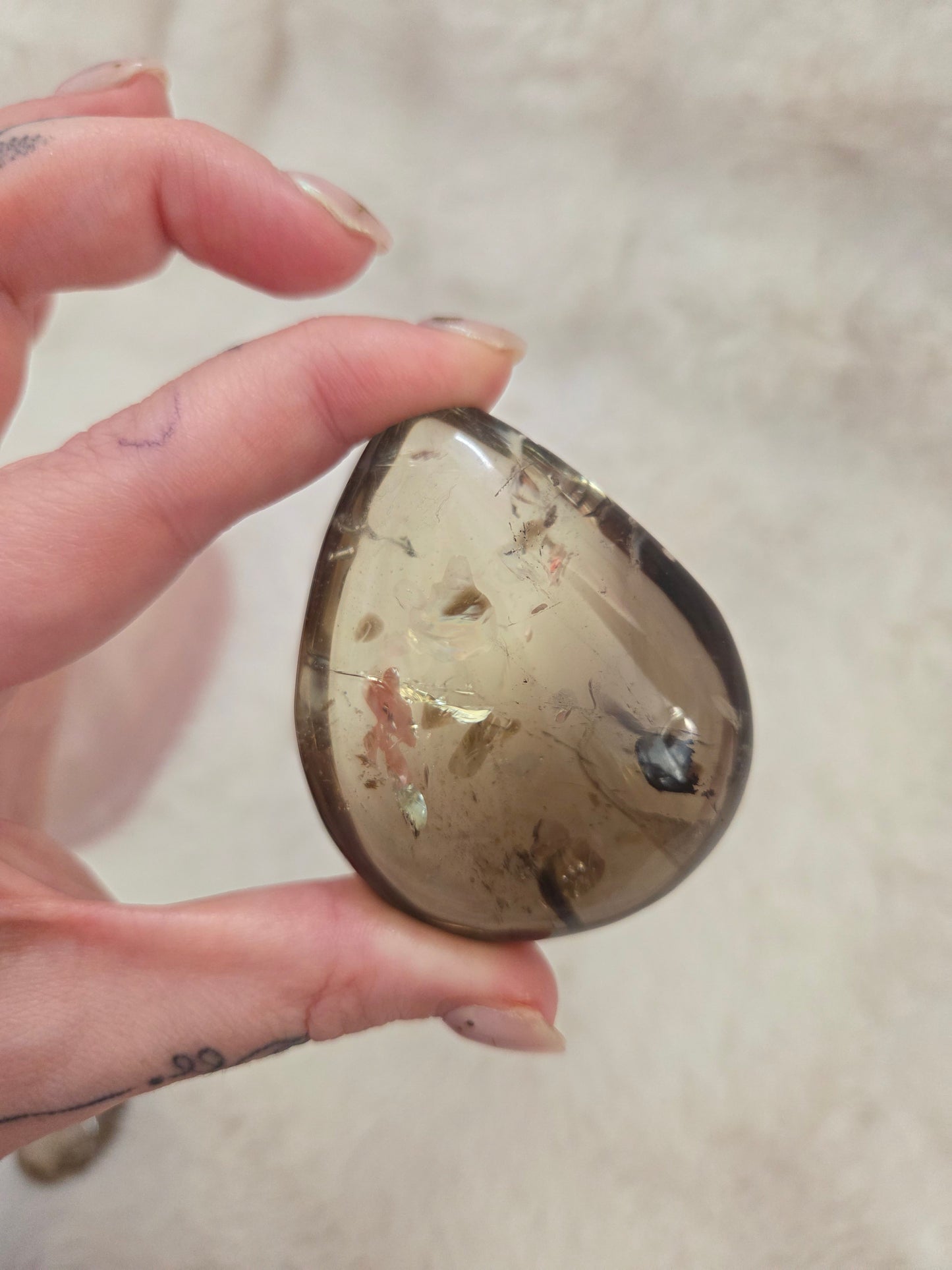 Smokey Quartz Teardrop
