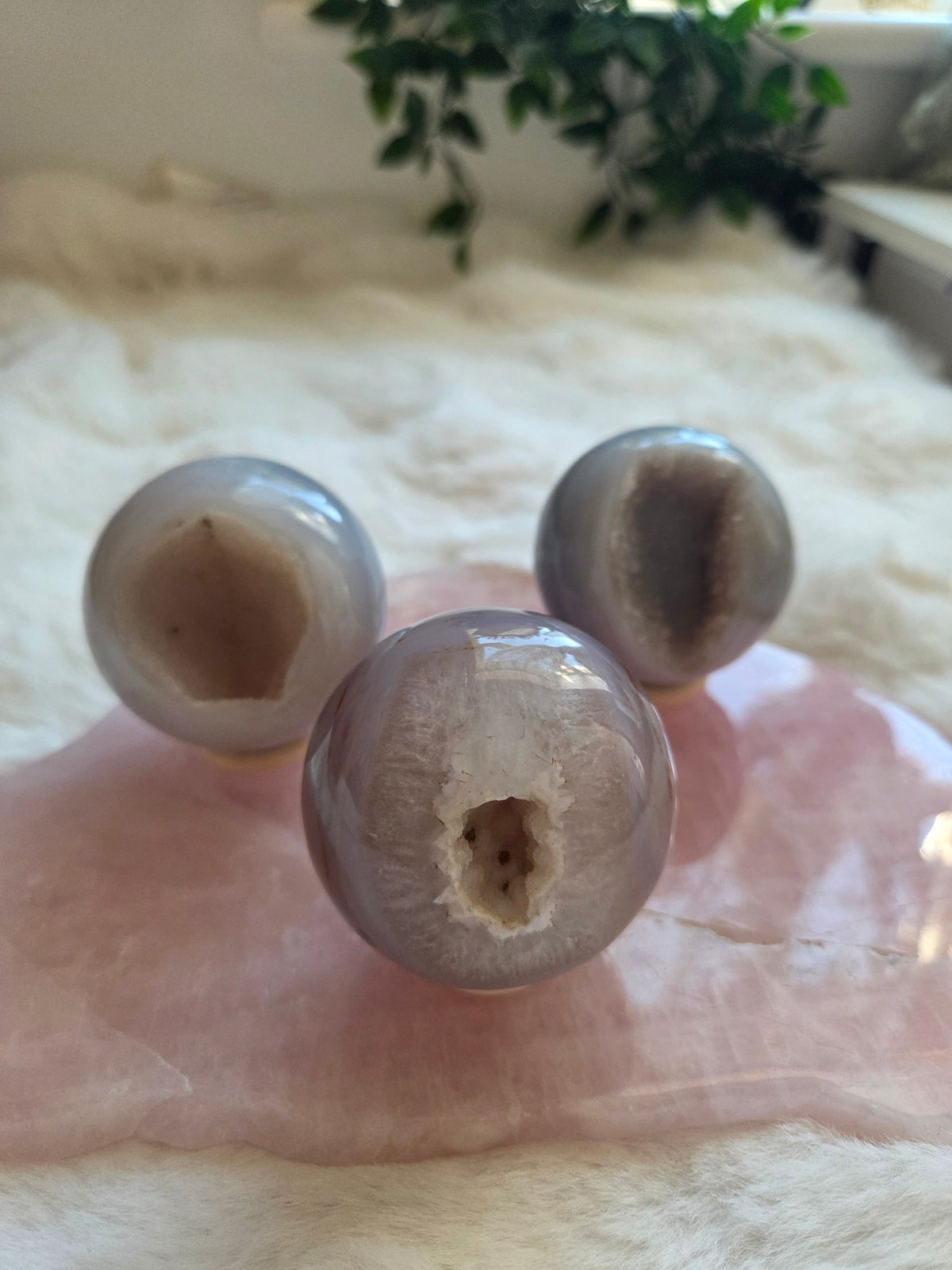 Druzy Agate Spheres