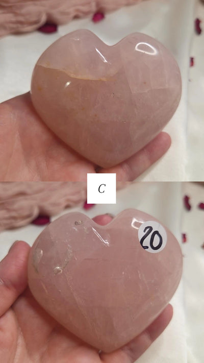 Rose Quartz Hearts 4