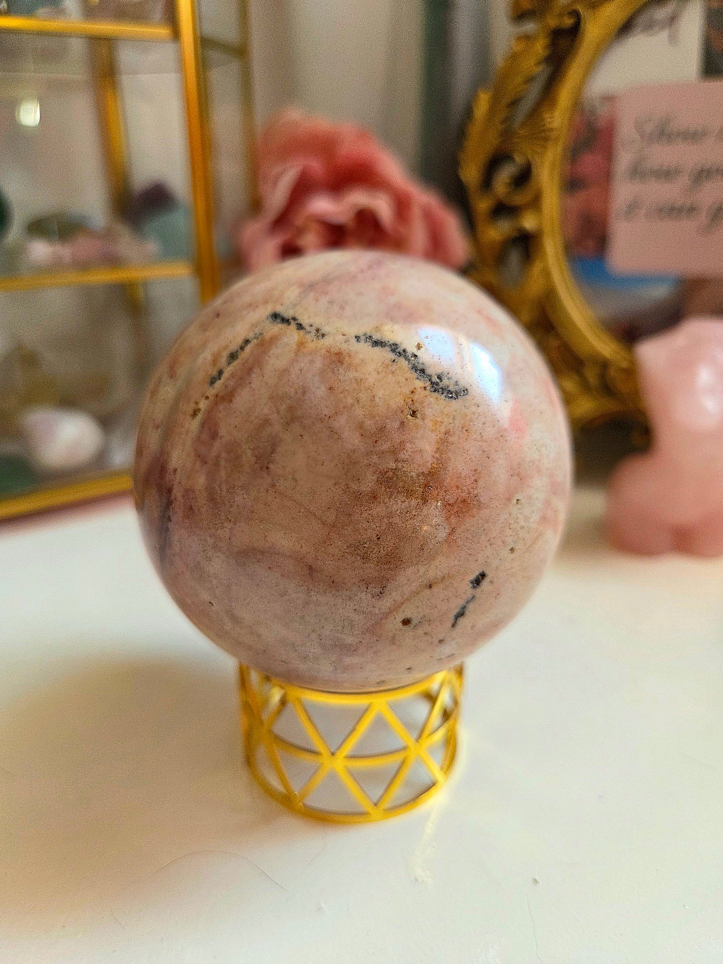 Large Polychrome Jasper Sphere