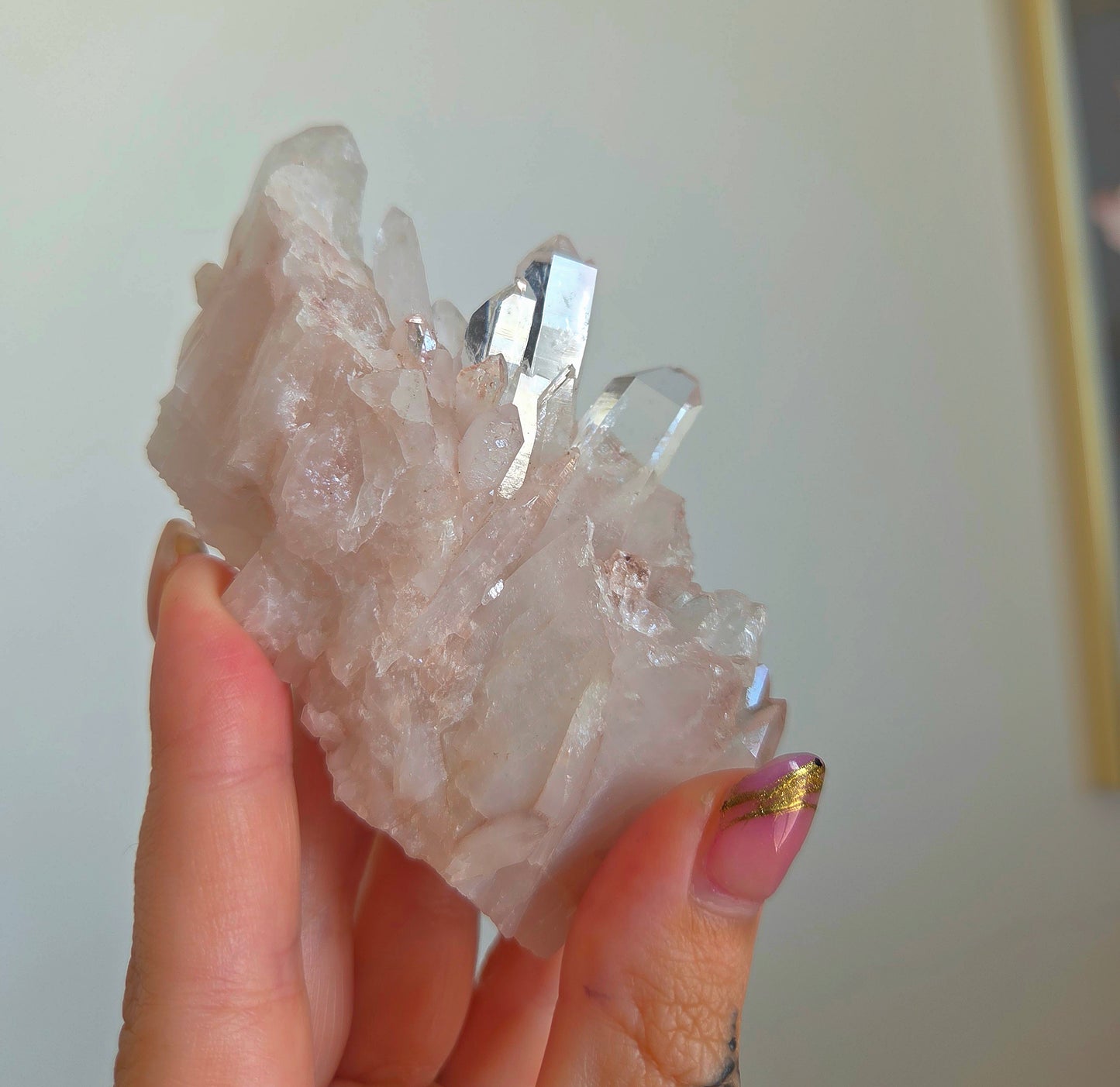 Pink Lemurian Quartz