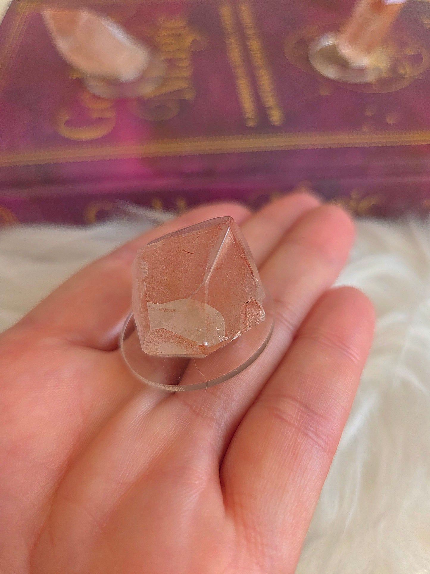 Pink Lemurian Quartz