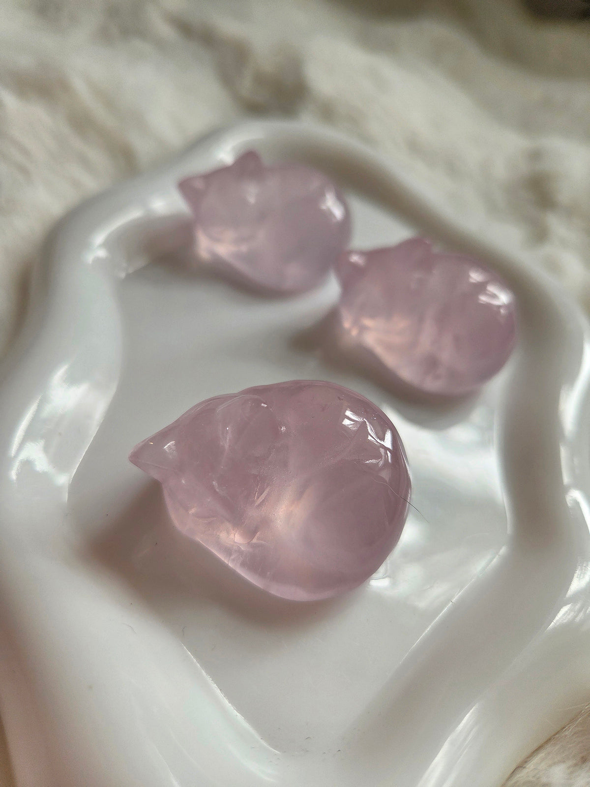 Rose Quartz Cat