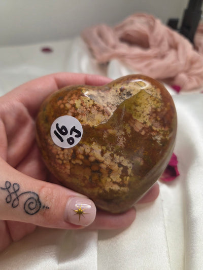 Ocean Jasper Heart 2