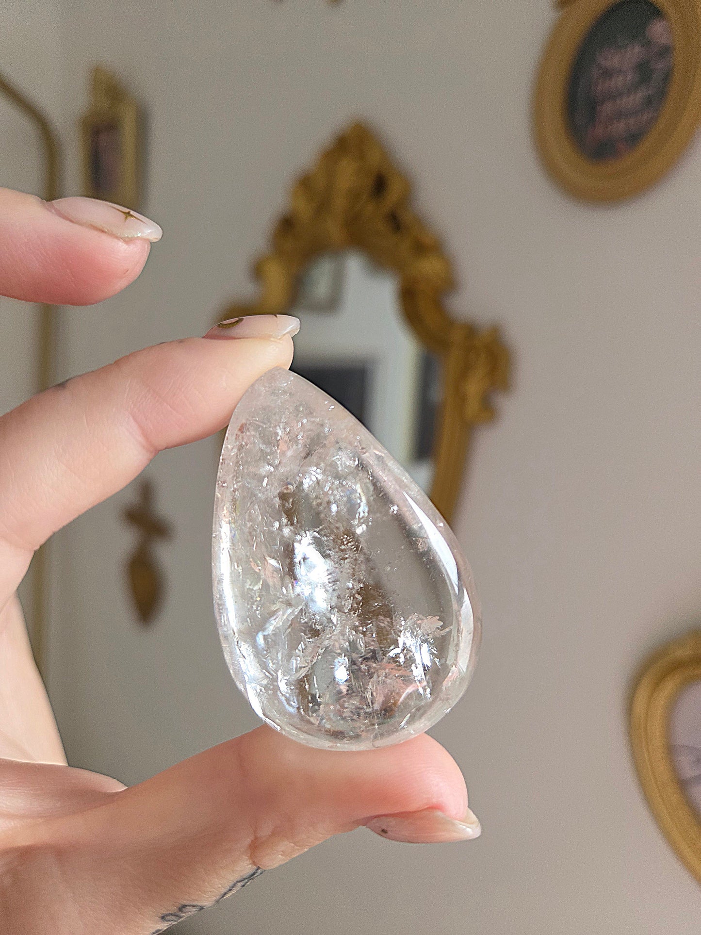 Clear Quartz Teardrop
