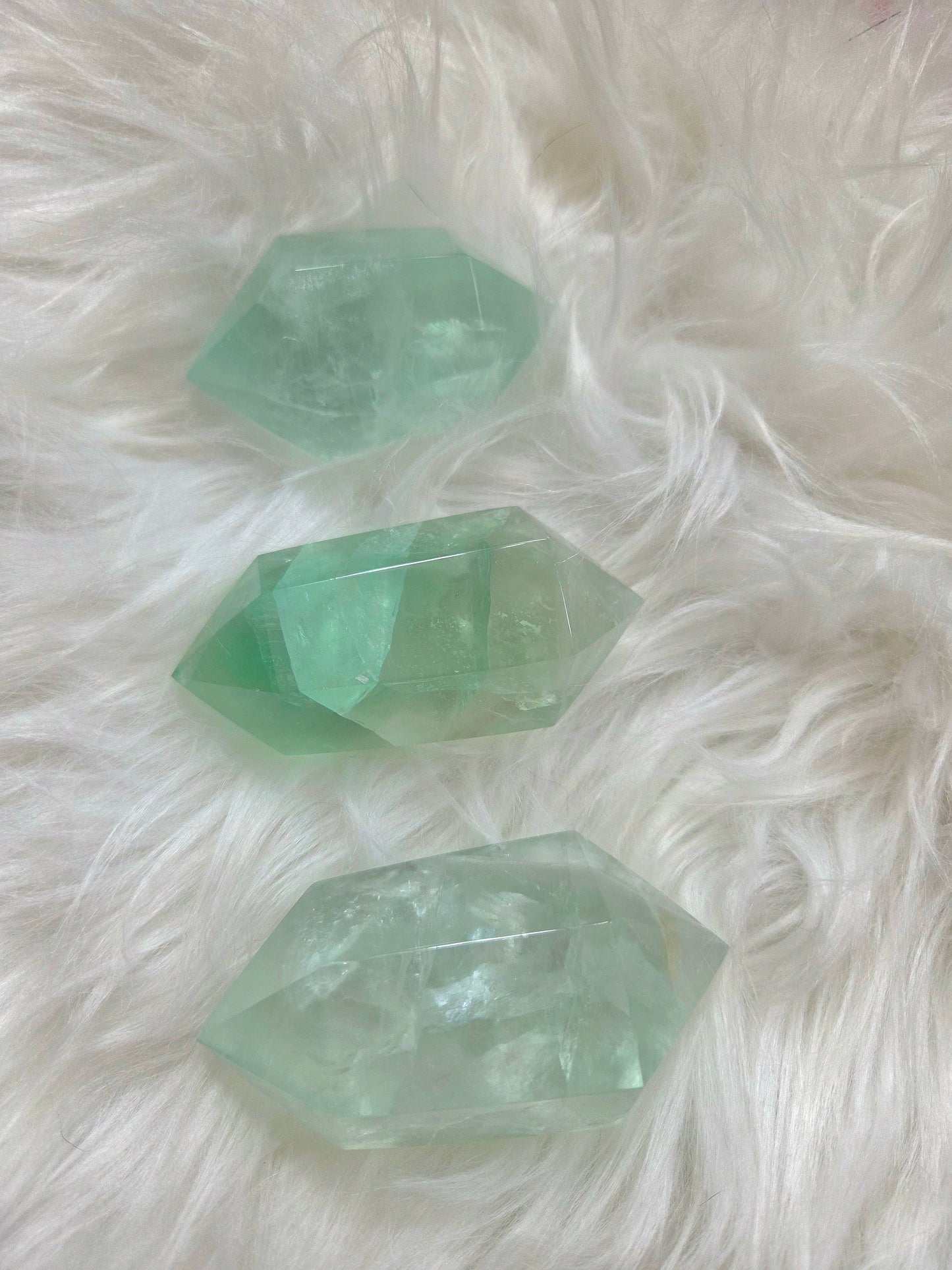 Flourite Double Terminated Points