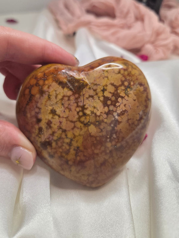 Ocean Jasper Heart